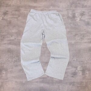 90's Grip Heather Grey Baggy Realx Fit Wide Legged Heather Grey Sweatpant's